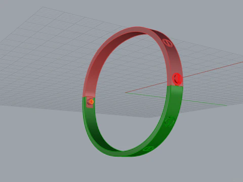 Bracelet 67375 3D Model