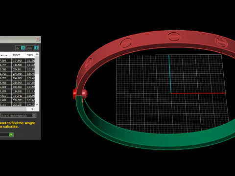 Bracelet 67375 3D Model