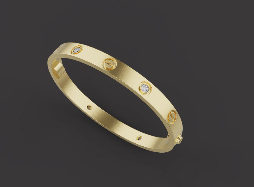 Bracelet 67371 3D Model .c4d .max .obj .3ds .fbx .stl .blend 