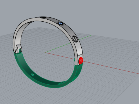 Bracelet 67371 Modelo 3D