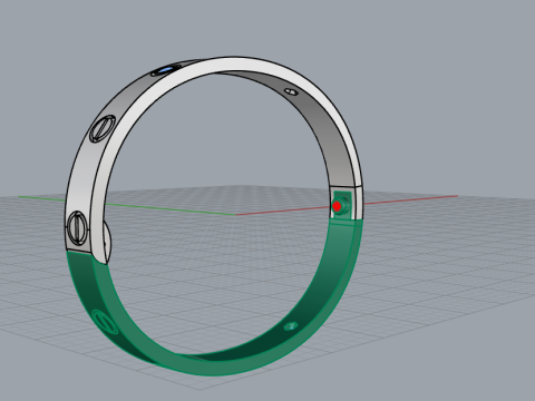 Bracelet 67371 Modelo 3D