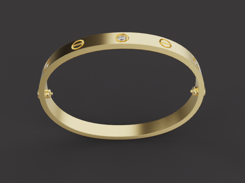 Bracelet 67357 Modèle 3D .c4d .max .obj .3ds .fbx .stl .blend