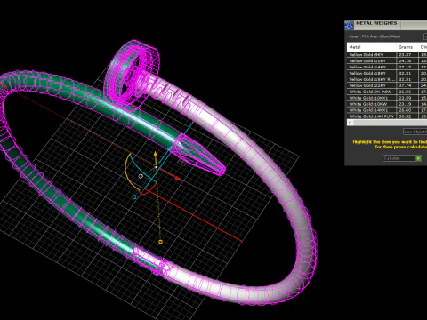 Bracelets 67430 3D Model
