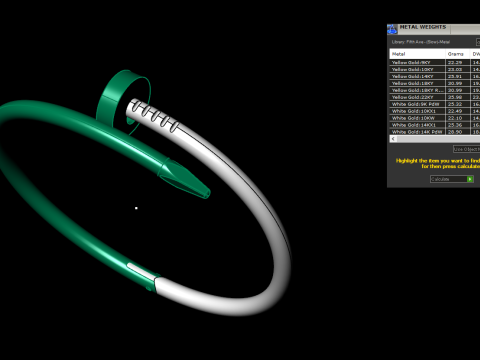 Bracelets 67430 3D Model