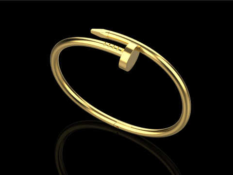 Nail Bracelet 67212 3D Model