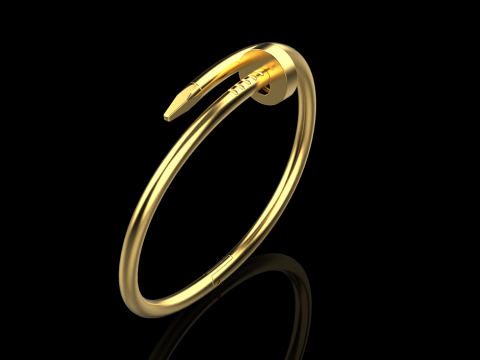 Nail Bracelet 67212 3D Model