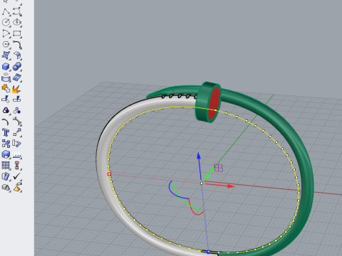 Bracelets 67144 Modello 3D