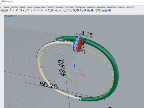Bracelets 67144 3D Model