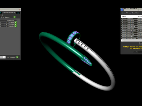 Bracelets 67144 3D Model