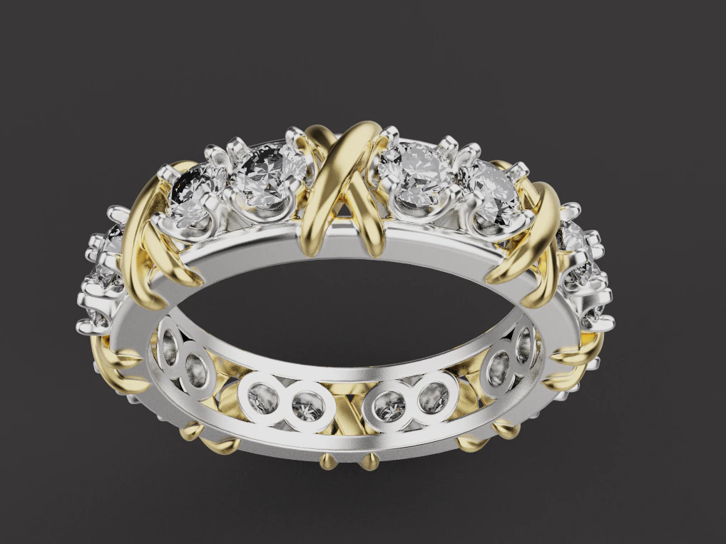 Ring 67136 3D Model .c4d .max .obj .3ds .fbx .stl .blend 