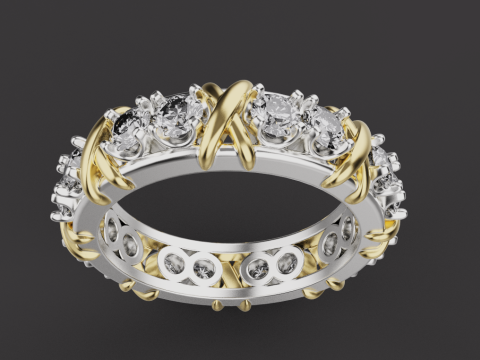 Ring 67136 3D Model