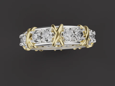 Ring 67136 3D Model