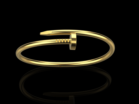 Nail Bracelet 66972 Model 3D
