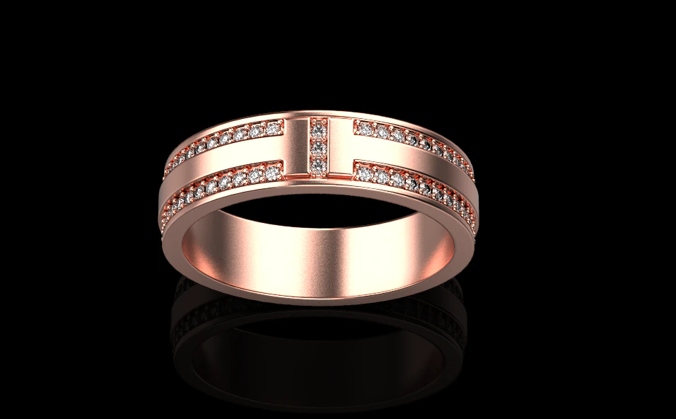 Ring 66960 3D Model .c4d .max .obj .3ds .fbx .stl .blend 