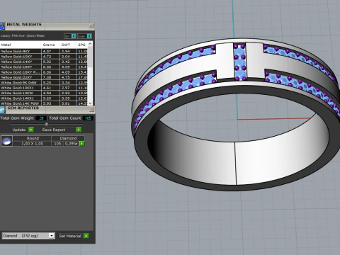 Ring 66960 3D Model
