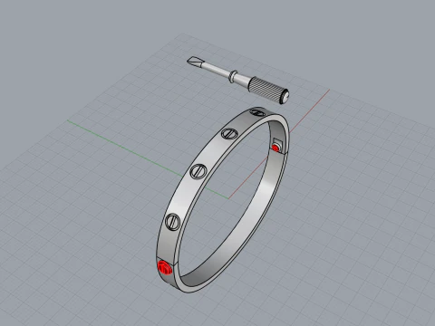 Bracelet 66957 3D Model