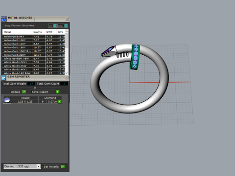 Nail Ring 66944 3D Model
