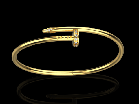 Nail Bracelet 66920 3D 模型