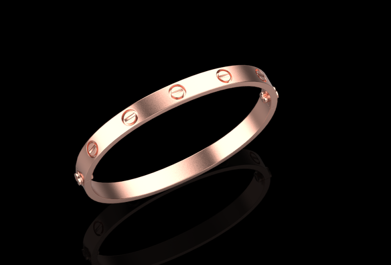 Bracelet 66907 3D Модель .c4d .max .obj .3ds .fbx .stl .blend
