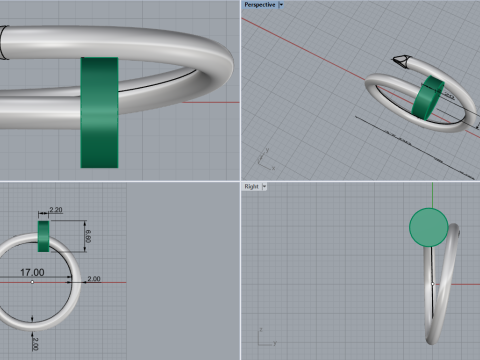 Nail Ring 66807 Modelo 3D