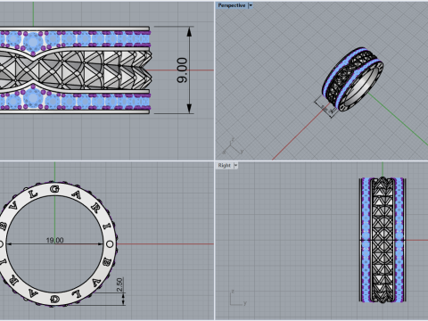 Ring 66786 3D-Modell