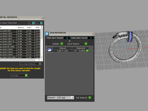 Nail Ring 66580 3D Model