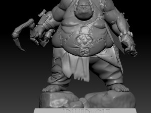 Dota pudge 3D Model