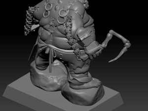 Dota pudge 3Dモデル