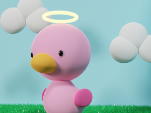 Duck 3Dモデル