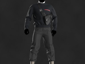 Outfit Male 3D Модель