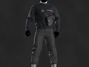 Outfit Male 3D Model