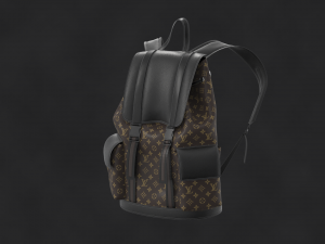 Louis Vuitton BackPack OBJ mtl FBX ZPRJ 3D मॉडल