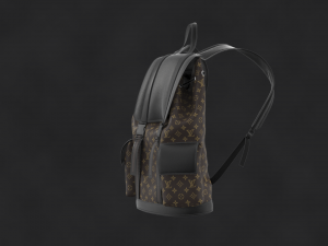 Louis Vuitton BackPack OBJ mtl FBX ZPRJ 3D मॉडल