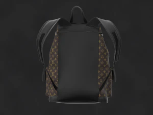 Louis Vuitton BackPack OBJ mtl FBX ZPRJ 3D Model