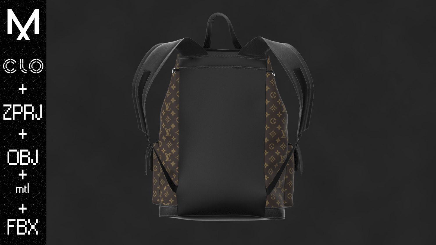 designer shopping bag - louis vuitton 3D Model in Household Items 3DExport