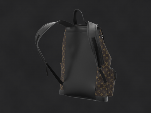 Louis Vuitton BackPack OBJ mtl FBX ZPRJ 3D मॉडल