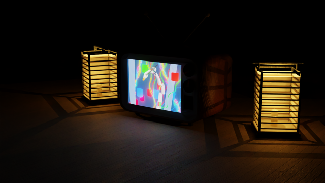 Old rgb tv 3D Model .c4d .max .obj .3ds .fbx .stl .blend 
