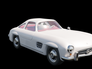 Mercedes-Benz W198 300SL 3D Model