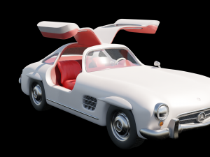 Mercedes-Benz W198 300SL 3Dモデル