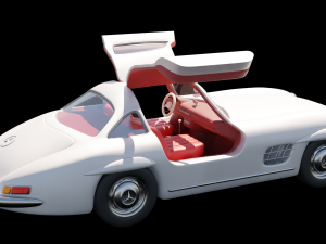Mercedes-Benz W198 300SL 3Dモデル