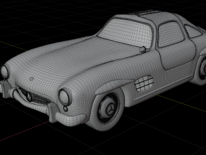 Mercedes-Benz W198 300SL 3Dモデル