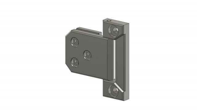 Door pact 3D Print Model .c4d .max .obj .3ds .fbx .stl .blend 