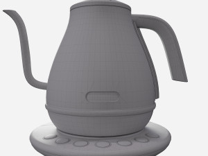 Kettle Delongi KBOE1230J-W 3D 모델