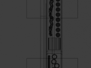 Steam-punk sword Modelo 3D