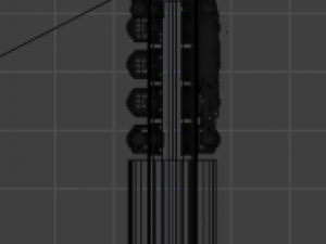Steam-punk sword Modelo 3D