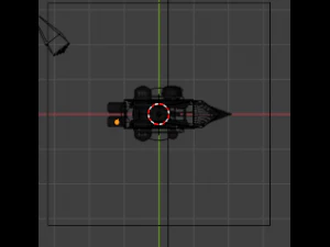 Steam-punk sword 3D Model