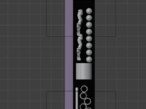 Steam-punk sword Modelo 3D