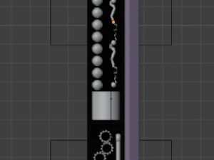 Steam-punk sword 3D Model