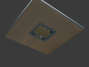 Unnemed CPU 3D Model