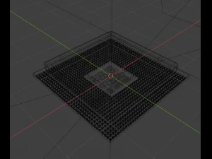 Unnemed CPU 3D Model